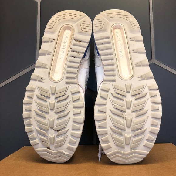 ~Used W/O Box! Men's New Balance 574 Sport White USA Sneakers Size 9.5 - Picture 5 of 6